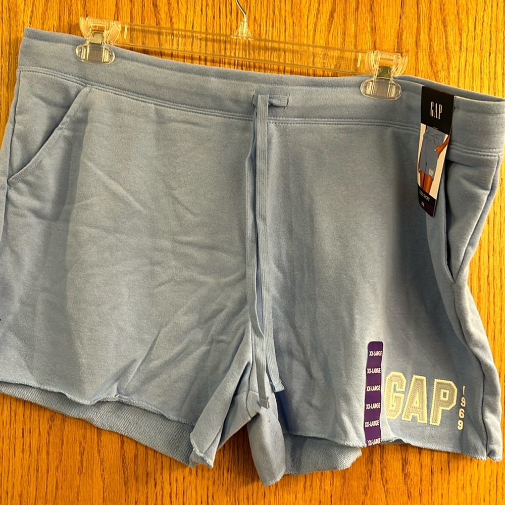 Light blue gap shorts